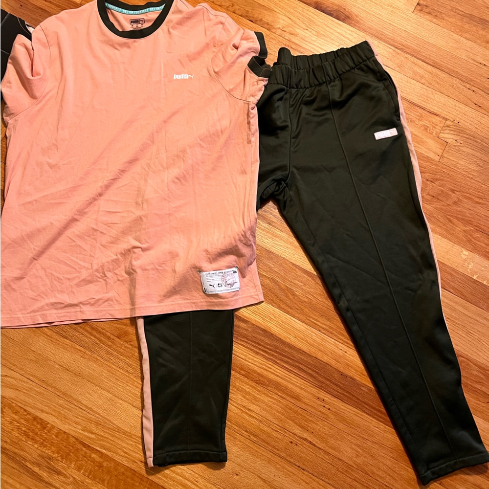 Puma x Emory Jones Bet on Yourself track pants and shirt. Both are 3X